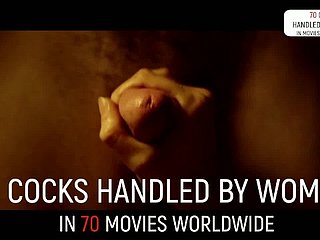 70 str8 handjob scenes take movies... worldwide! (exclusive compil)