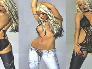 Christina Aguilera未经审查！