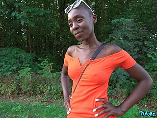 Afrikaanse ebony houdt van grote lul 1 - openbare substitute