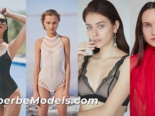 Superbe Models - Perfect Models Compilation Fixing 1! Интенсивные девушки показывают свои сексуальные тела в нижнем белье и обнаженном