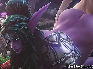 Warcraft xxx Compilation Phần 3 Chubby Cock