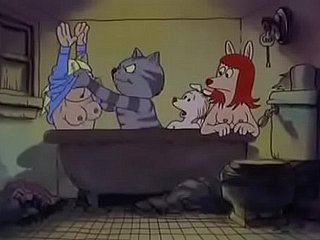 Fritz be transferred to Gyrate (1972): Bathtub Orgy (Part 1)