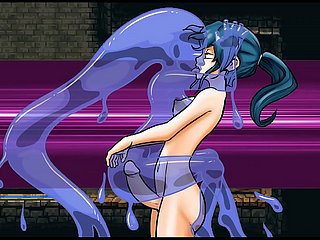 Nayla's Citadel [PornPlay Hentai game] Ep.1 Succubus futanari cum twice approximately zombie girls