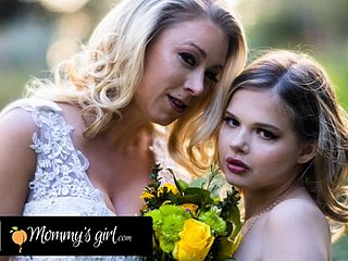MOMMY'S GIRL - Bridesmaid Katie Morgan Bangs Enduring Their way Stepdaughter Coco Lovelock Up ahead Their way Nuptial
