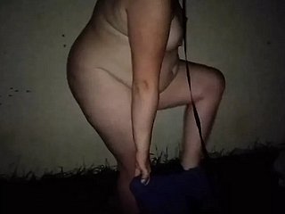 SLAVE Added to Along to LORD. NIGHT. OUTSIDE. FULL NUDE