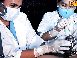 TCB de sonido médico en castidad por 2 enfermeras asiáticas