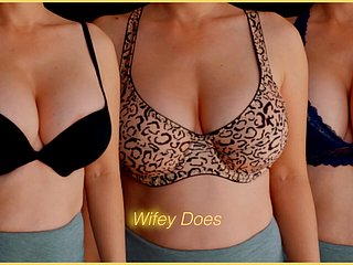 Wifey tries exceeding different bras for your enjoyment - Ornament 1