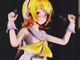 Rin Dance + Vandalization Progressive (Hentai 3d)